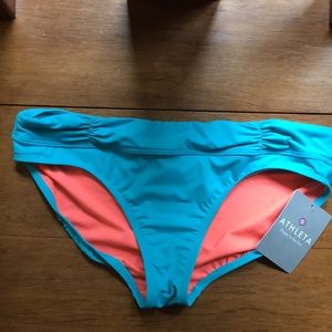 Athleta Turquoise Bikini Briefs